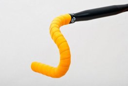 BIKERIBBON owijka na kierownicę - CORK GEL - żółty