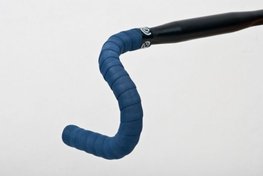 BIKERIBBON owijka na kierownicę - CORK GEL - niebieski