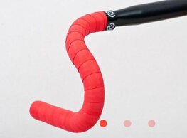 BIKERIBBON owijka na kierownicę - CORK - czerwony