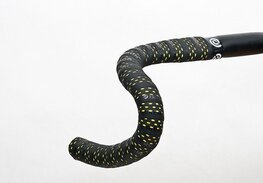 BIKERIBBON owijka na kierownicę - DROPS - żółty/czarny