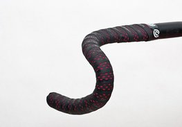 BIKERIBBON owijka na kierownicę - DROPS - czerwony/czarny