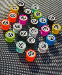 BIKERIBBON gripy - JELLY - biały