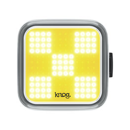 KNOG światło przednie - BLINDER - żółty