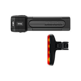 KNOG zestaw świateł - BLINDER PRO 1300/R150 - czarny