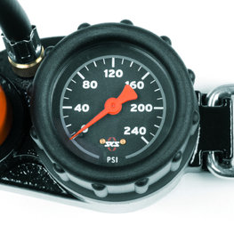 SKS Części rowerowe - RENNKOMPRESSOR MULTIVAVE - pomarańczowy/czarny