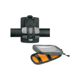 SKS uchwyt na smartfon - SMARTBOY PLUS - czarny/pomarańczowy