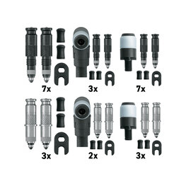 SKS CLIKVALVE STARTERKIT - czarny