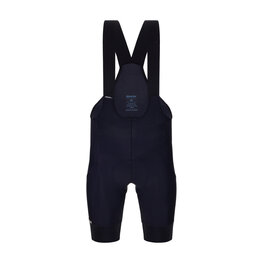 SANTINI Krótkie spodnie kolarskie z szelkami - NOVA - czarny