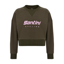 SANTINI Bluza - BRAND - zielony