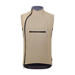 SANTINI Kamizelka kolarska - ALPHA INSULATED - brązowy