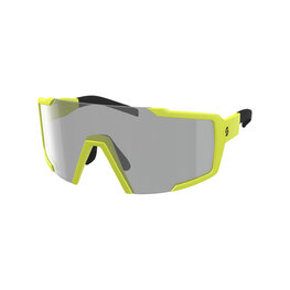SCOTT Okulary kolarskie - SHIELD LS - żółty