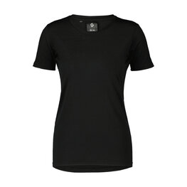 SCOTT Kolarska koszulka z krótkim rękawem - TEE COMMUTER MERINO W - czarny