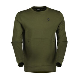 SCOTT Bluza - TECH CREWNECK - zielony