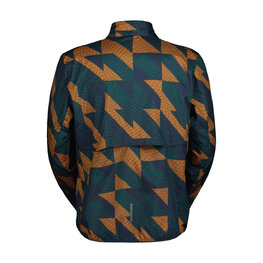 SCOTT Kolarska kurtka przeciwwiatrowa - ENDURANCE TECH WB - niebieski/brązowy