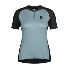 SCOTT Koszulka kolarska z krótkim rękawem - ENDURANCE 20 W - niebieski/czarny
