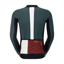 SCOTT Kolarska kurtka przeciwwiatrowa - RC PRO WARM GTX WS-REMIX - zielony/czerwony