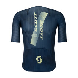 SCOTT Koszulka kolarska z krótkim rękawem - RC ULTD SL - niebieski