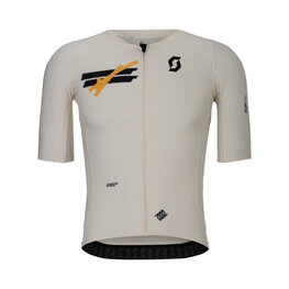 SCOTT Koszulka kolarska z krótkim rękawem - ULTD AERO - biały