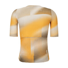 SCOTT Koszulka kolarska z krótkim rękawem - PRO SL - beżowy/pomarańczowy