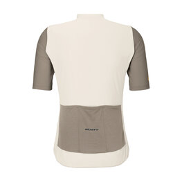 SCOTT Koszulka kolarska z krótkim rękawem - ENDURANCE - biały/szary