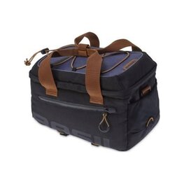 BASIL Torba kolarska - MILES TRUNKBAG - czarny/szary
