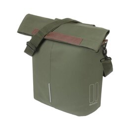 BASIL Torba kolarska - CITY SHOPPER BAG - zielony