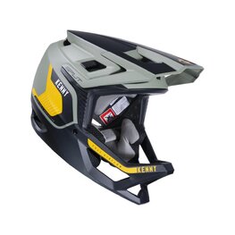 KENNY Kask kolarski - SPLIT - żółty/zielony