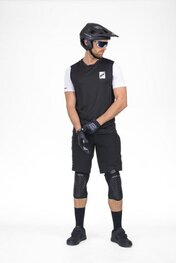 KENNY Koszulka kolarska z krótkim rękawem - INDY 25 - czarny