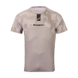 KENNY Koszulka kolarska z krótkim rękawem - PATROL - beżowy