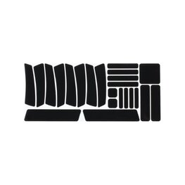 BBB naklejki - BBP-71 MULTI VIS 3M - czarny