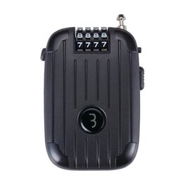 BBB zapięcie rowerowe - BBL-53XL MINICASE - czarny