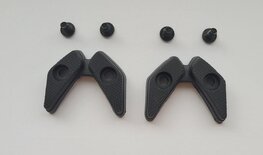 DMT zapasowa pięta - HEEL PIECE - czarny