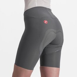 CASTELLI Krótkie spodnie kolarskie bez szelek - FREE AERO RC W SHORT - szary