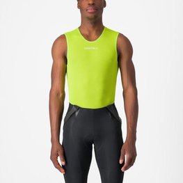 CASTELLI Kolarski bezrękawnik - PRO MESH 2.0 - żółty