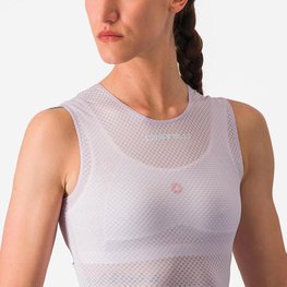 CASTELLI Kolarski bezrękawnik - PRO MESH W - fioletowy