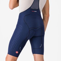 CASTELLI Krótkie spodnie kolarskie z szelkami - AERO RACE S - szary