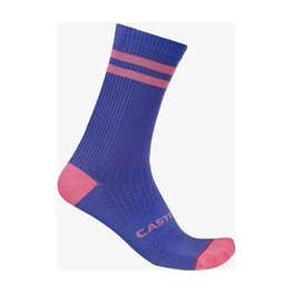 CASTELLI Kolarskie klasyczne skarpetki - ORIGINALE 18 - fioletowy