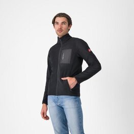CASTELLI Bluza - CLASSICO FLEECE - czarny