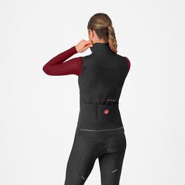 CASTELLI Kamizelka kolarska - PERFETTO AIR W - czarny