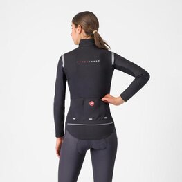 CASTELLI Kolarska ocieplana kurtka - PERFETTO ROS 3 W - czarny