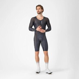 CASTELLI Kombinezon kolarski - BODY PAINT V TT - czarny