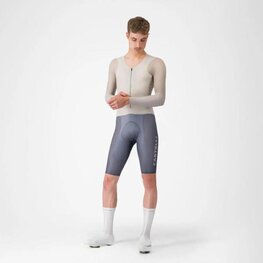 CASTELLI Kombinezon kolarski - BODY PAINT V TT - kość słoniowa/szary
