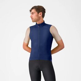 CASTELLI Kamizelka kolarska - ESPRESSO 2 - niebieski