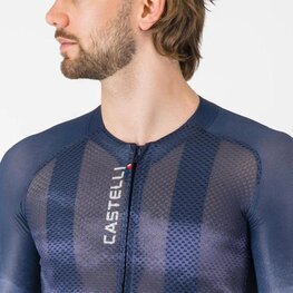 CASTELLI Koszulka kolarska z krótkim rękawem - CLIMBER'S A/C - niebieski