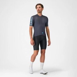 CASTELLI Koszulka kolarska z krótkim rękawem - ENTRATA APEX - niebieski