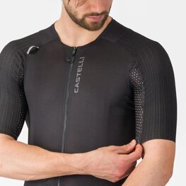 CASTELLI Koszulka kolarska z krótkim rękawem - UNLIMITED PRO 2 - czarny