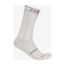 CASTELLI Kolarskie klasyczne skarpetki - FAST FEET 4 - biały