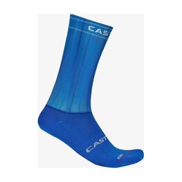 CASTELLI Kolarskie klasyczne skarpetki - FAST FEET 4 - niebieski