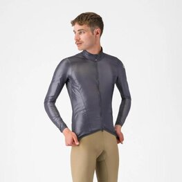 CASTELLI Kolarska kurtka przeciwwiatrowa - ARIA SHELL 2 - szary