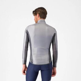 CASTELLI Kolarska kurtka przeciwwiatrowa - ARIA SHELL 2 - srebrny
